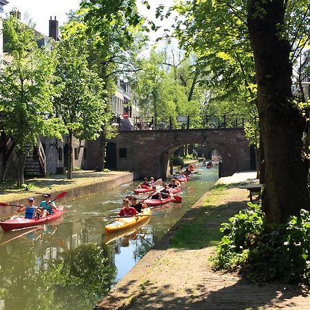 Large Historical Apartment & Canal Terrace Utrecht Dış mekan fotoğraf