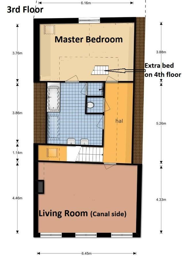 Large Historical Apartment & Canal Terrace Utrecht Dış mekan fotoğraf
