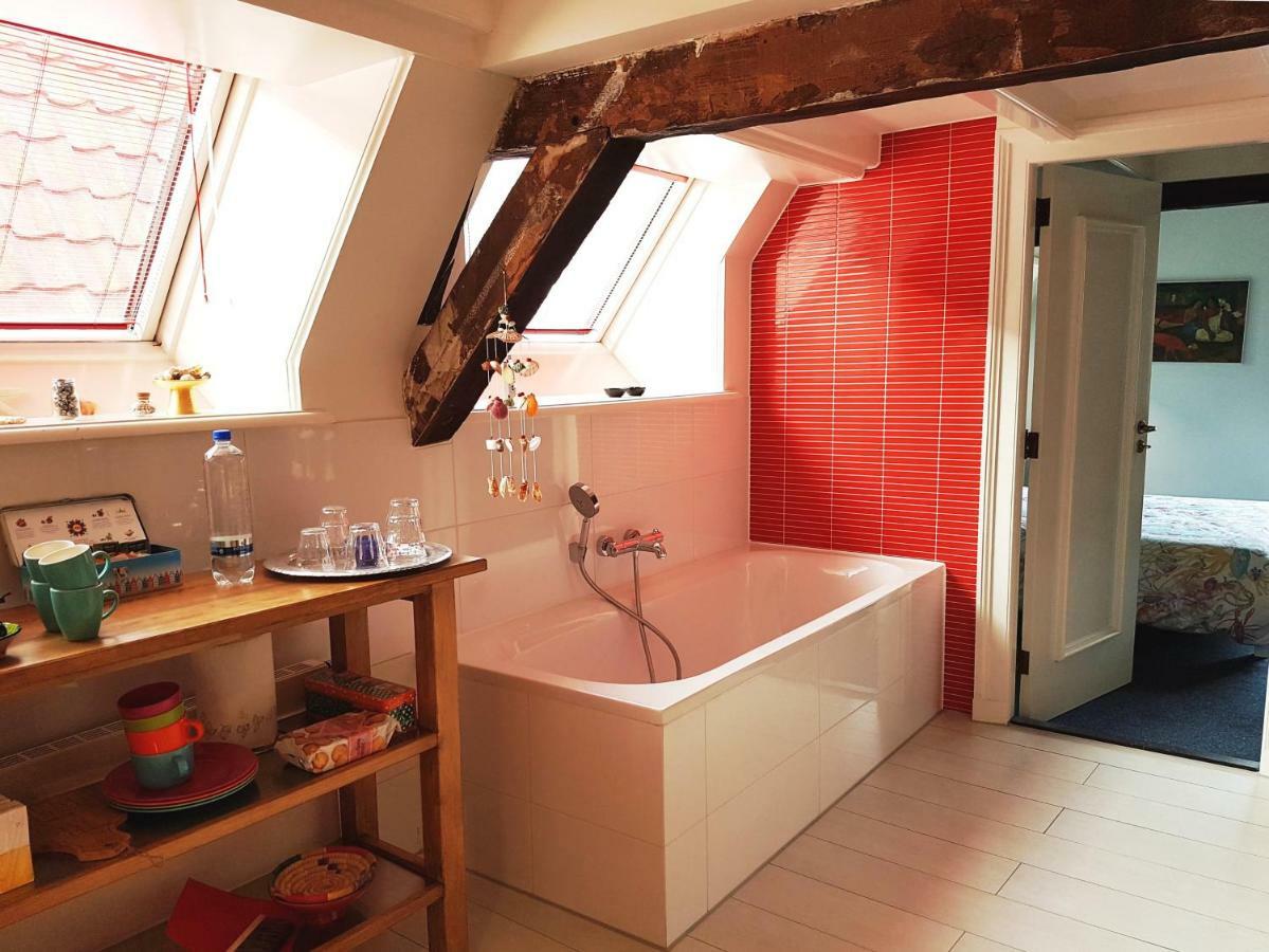 Large Historical Apartment & Canal Terrace Utrecht Dış mekan fotoğraf