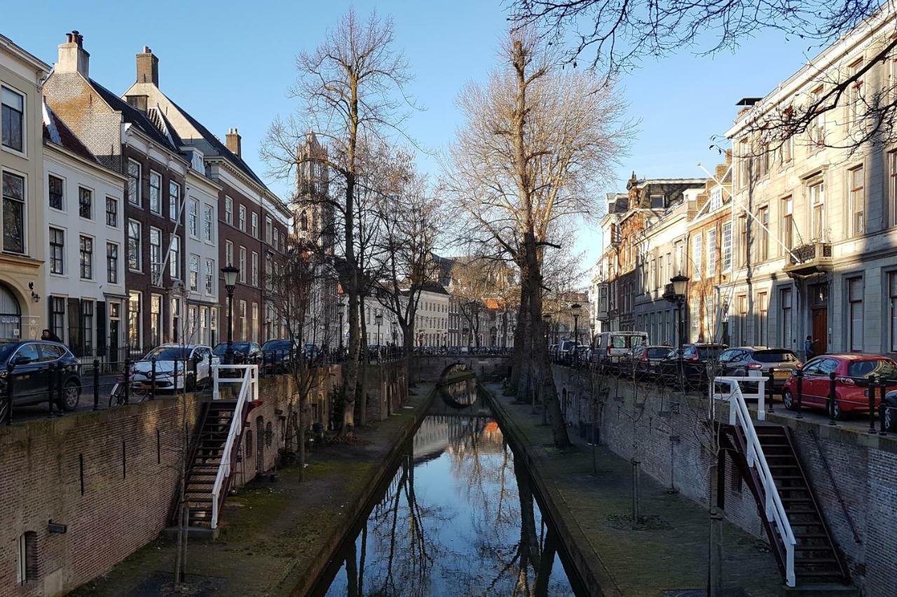 Large Historical Apartment & Canal Terrace Utrecht Dış mekan fotoğraf