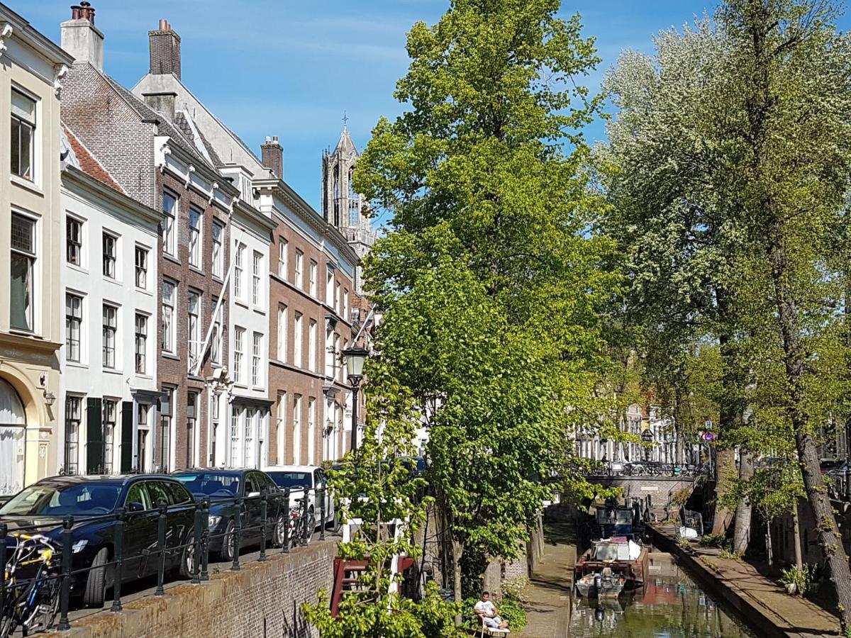 Large Historical Apartment & Canal Terrace Utrecht Dış mekan fotoğraf
